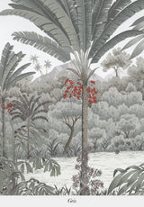 Rivière des parfums - Mural a medida