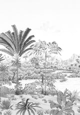 Rivière des parfums gris gravure su misura