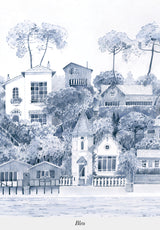 Front de mer - Mural a medida