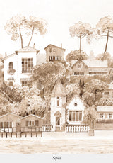 Front de mer - Mural a medida