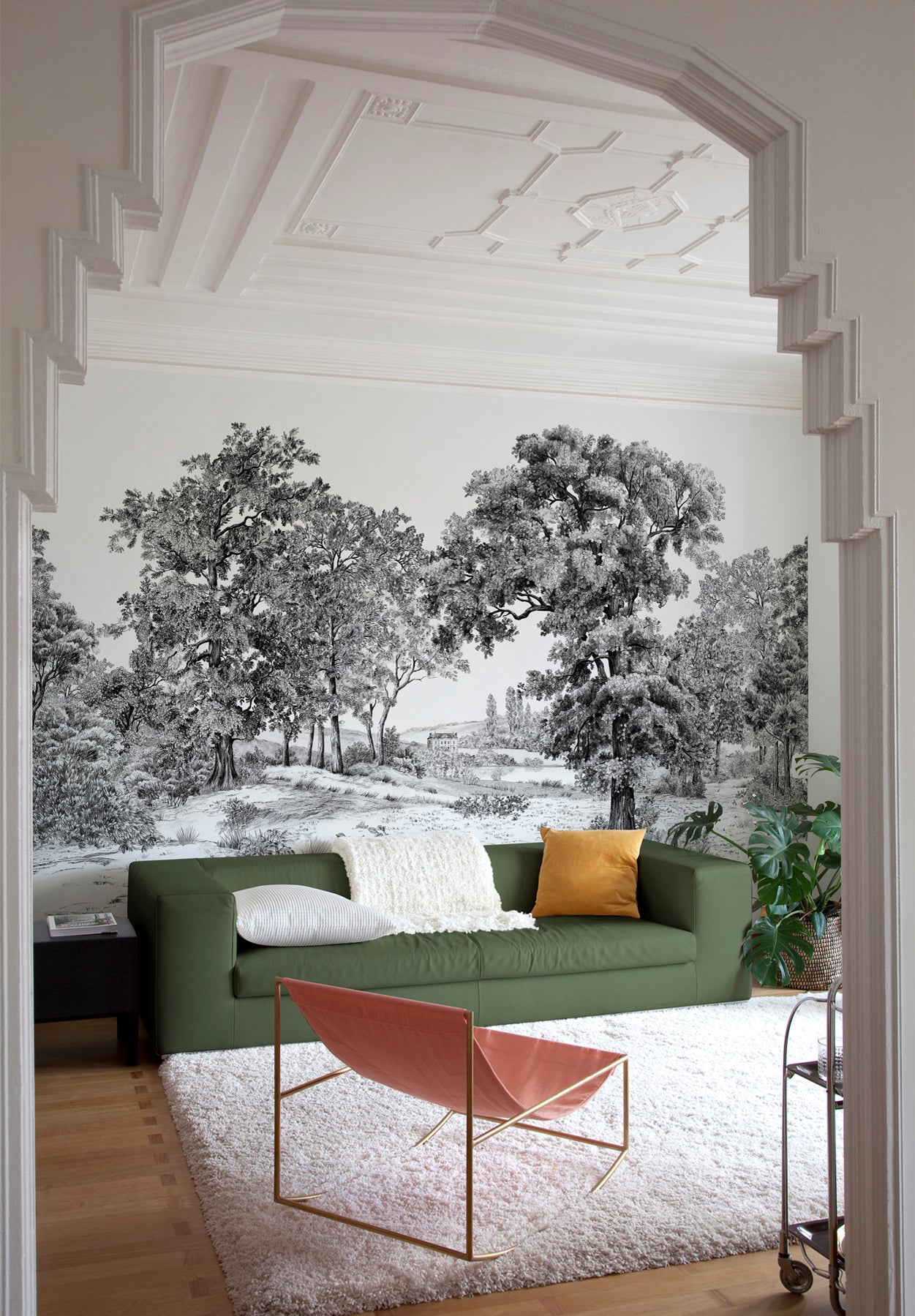 Papier peint panoramique: décors exclusifs réalisés par nos artistes ...