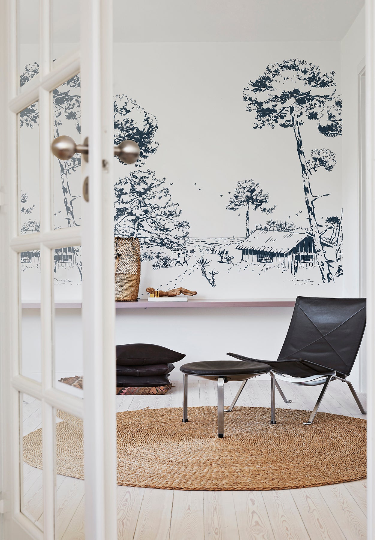 Papier peint Sur Mesure Les pins par Marion Bartherotte