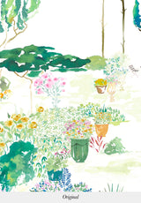 Jardin de France - Mural a medida
