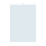 Schéma technique du papier peint Julia coloris Ciel - dimensions L50 x H1000 cm