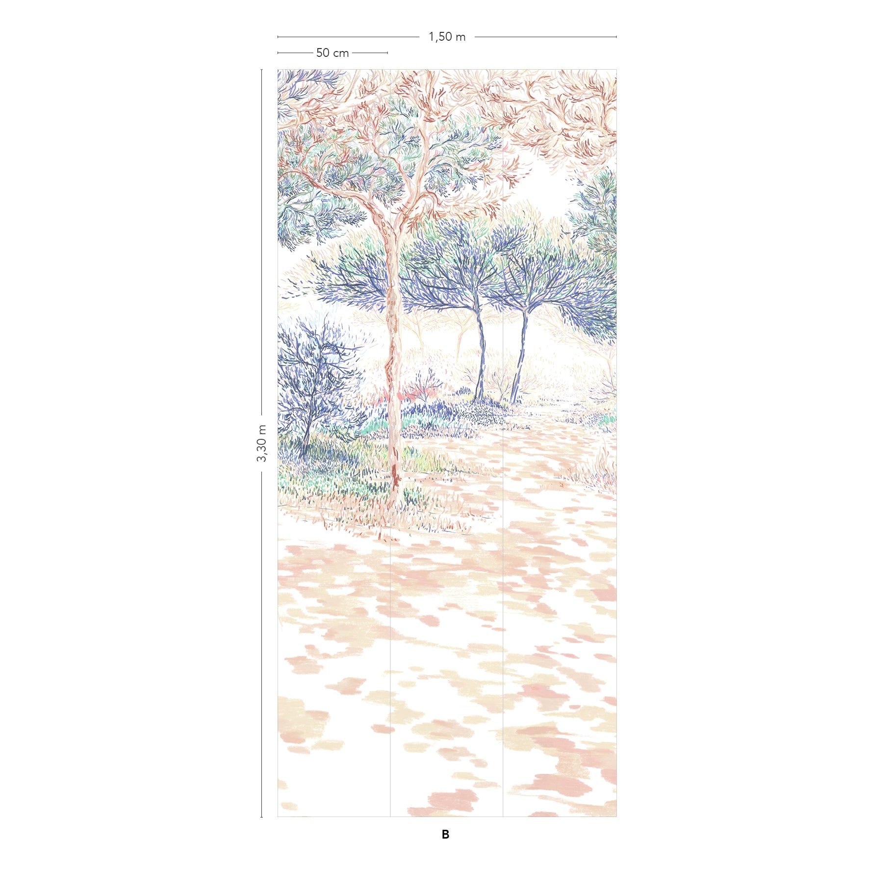 Balade sous les pins