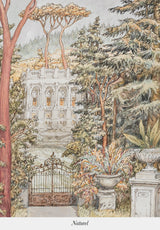 Jardin Baroque - mural a medida