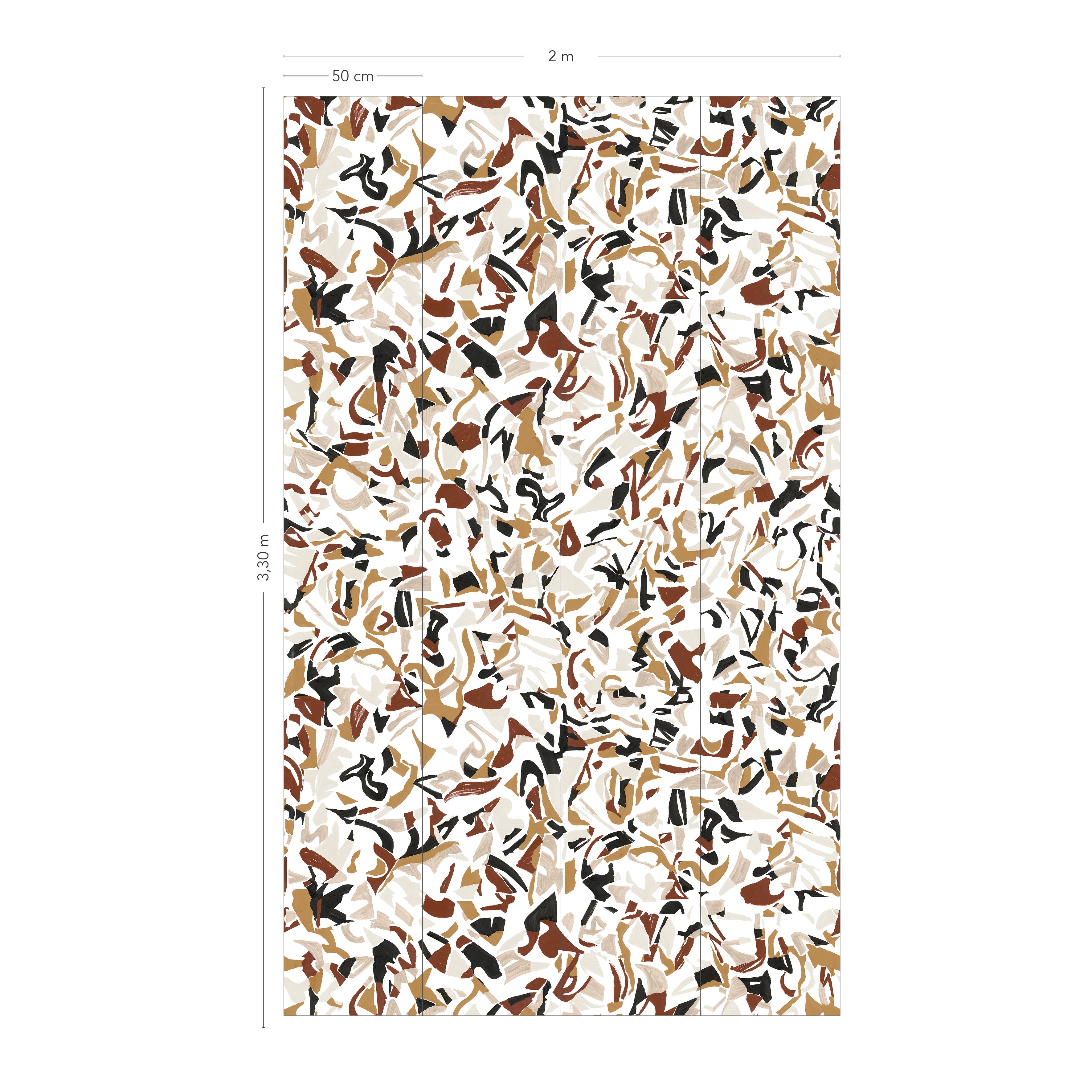 COLLAGE - MURAL POR ROLLO