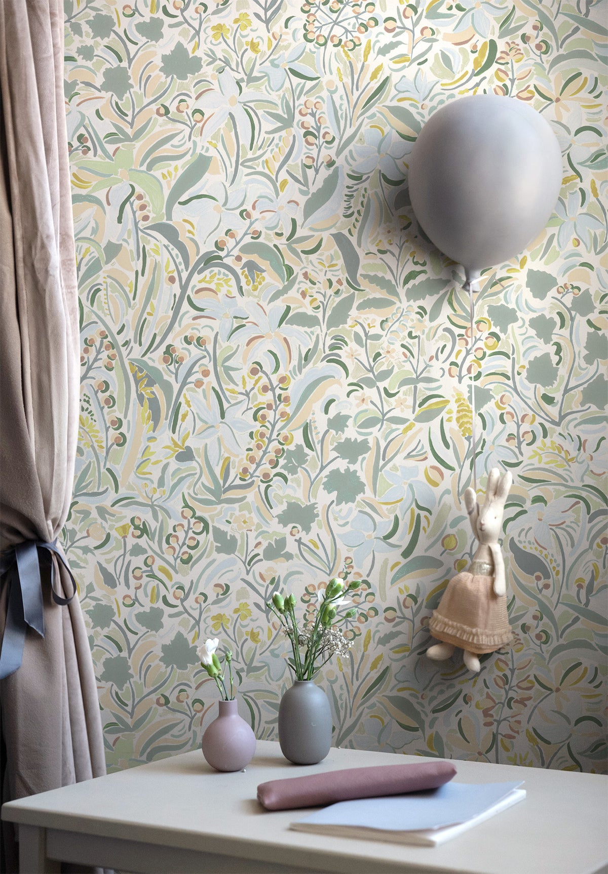 Papel pintado panorámico para niños | Habitación para bebés y adolescentes, image size:1200x1726