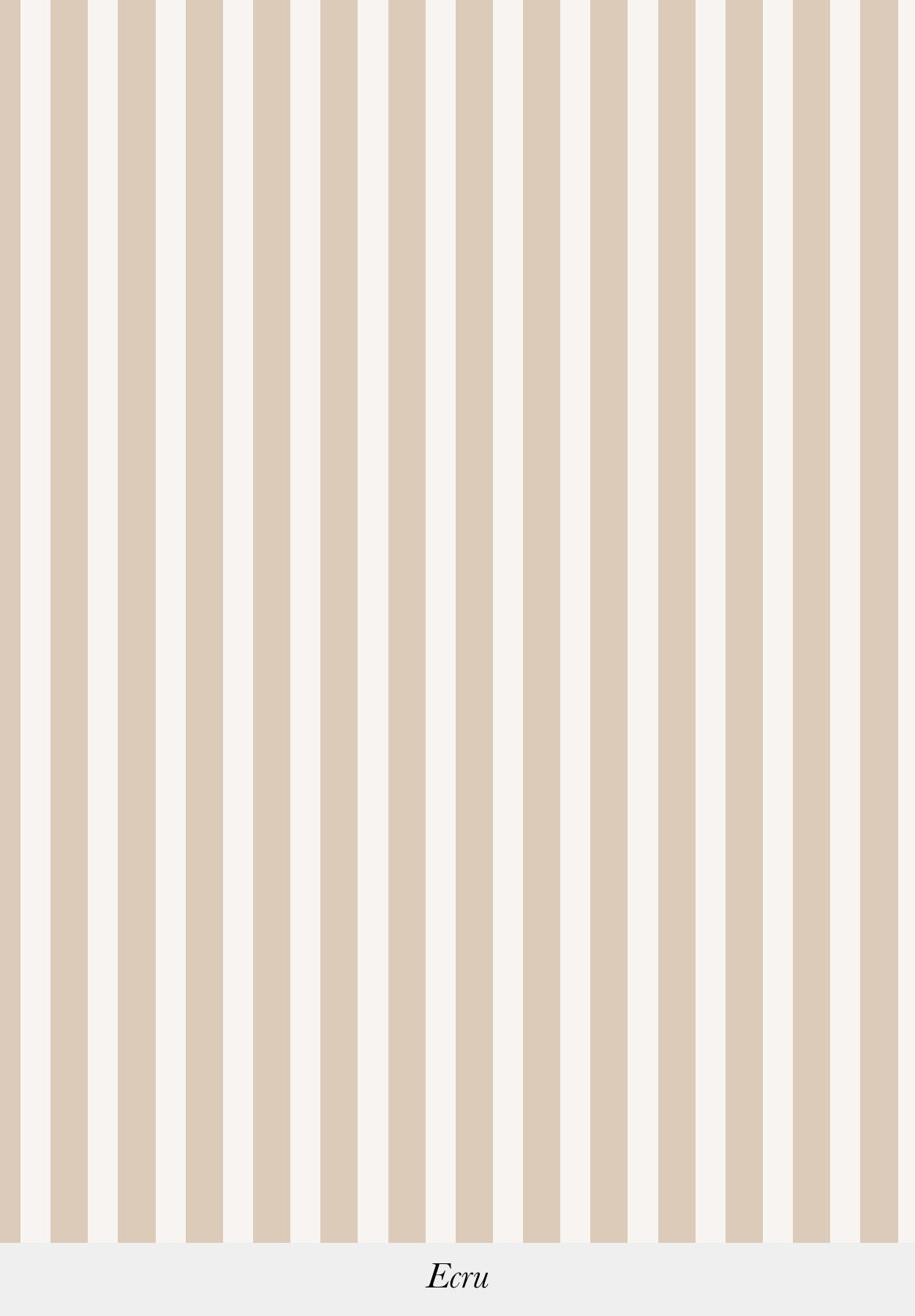 Gros plan sur le motif du papier peint Julia coloris Écru