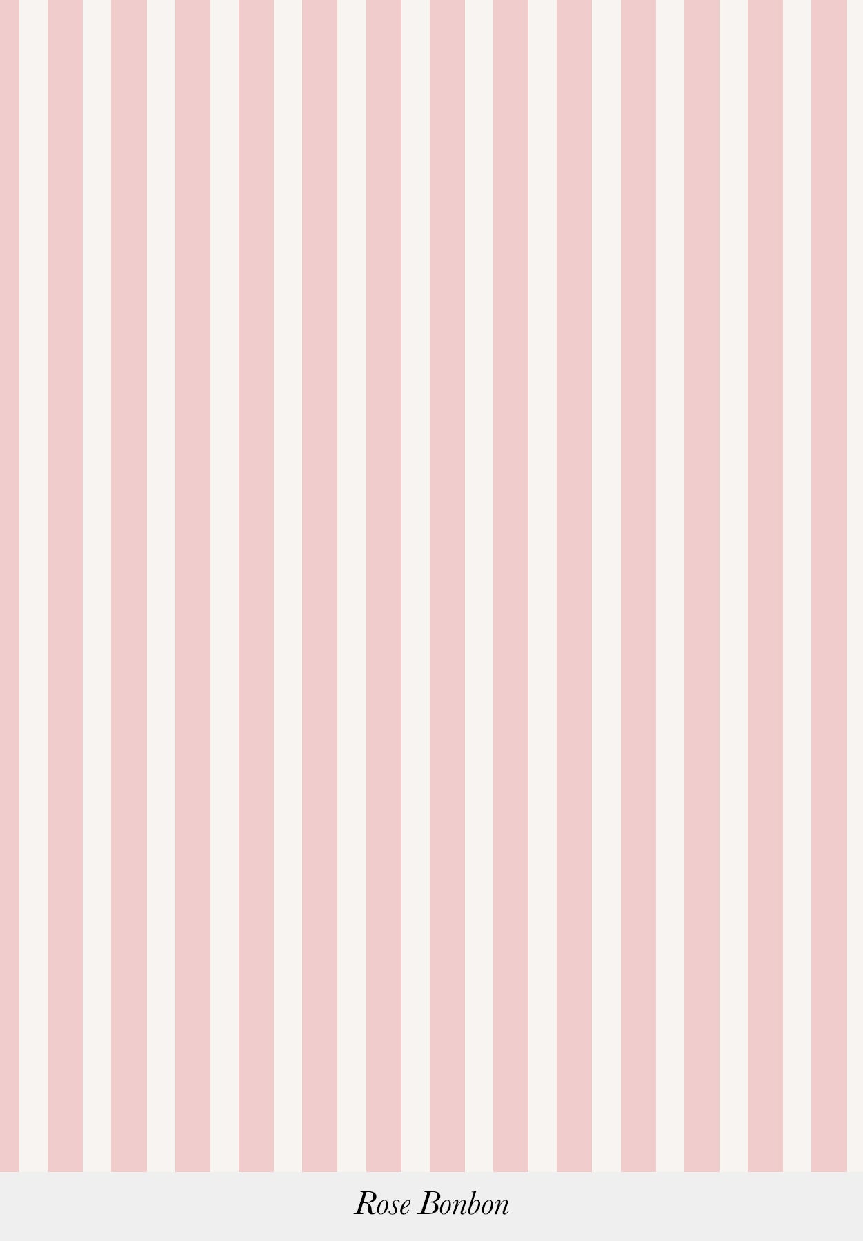 Gros plan sur le motif du papier peint Julia coloris Rose Bonbon
