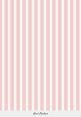 Gros plan sur le motif du papier peint Julia coloris Rose Bonbon