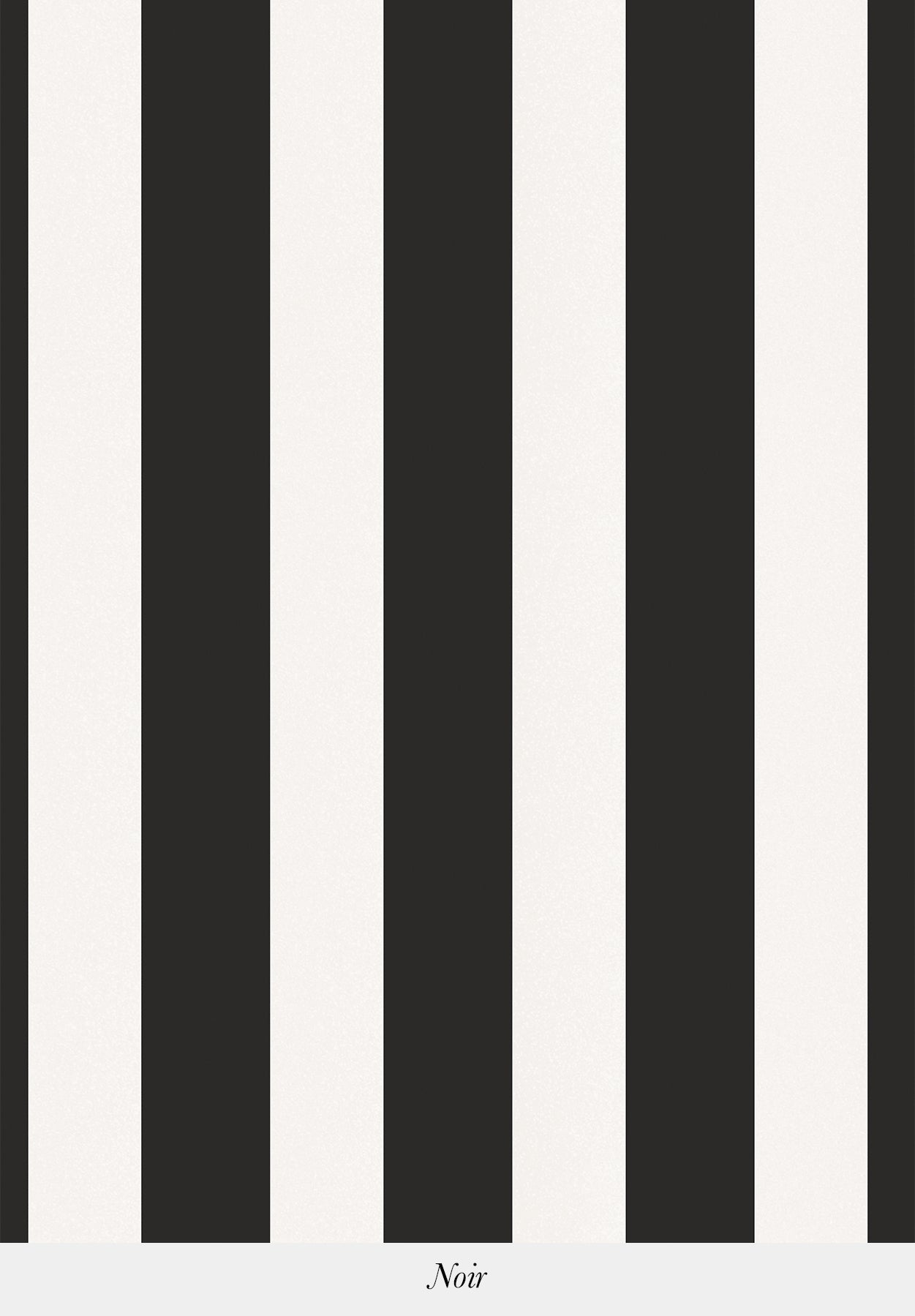 Papier peint à rayures verticales noir et blanc motif graphique