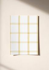 Échantillon papier peint Quadrille coloris Jaune