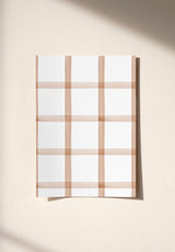 Échantillon papier peint Quadrille coloris Terracotta Doux