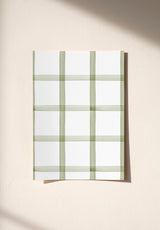 Échantillon papier peint Quadrille coloris Vert Olive