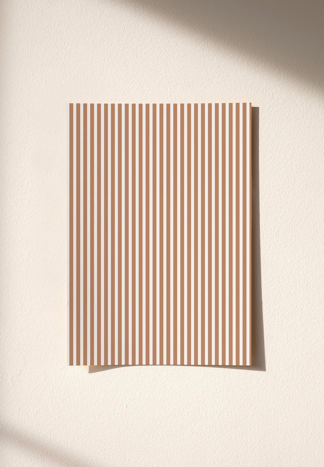 Échantillon papier peint Julia coloris Terracotta Doux
