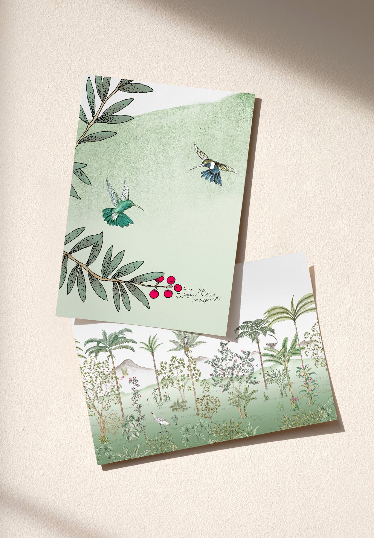 Jardin des oiseaux échantillon - MOCKUP_PACK_DUO_A4_OMBRE_JARDIN_DES_OISEAUX_JADE