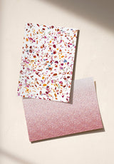 Terrazzo Dégradé échantillon - MOCKUP_PACK_DUO_A4_OMBRE_TERRAZZO_DEGRADE_ROUGE
