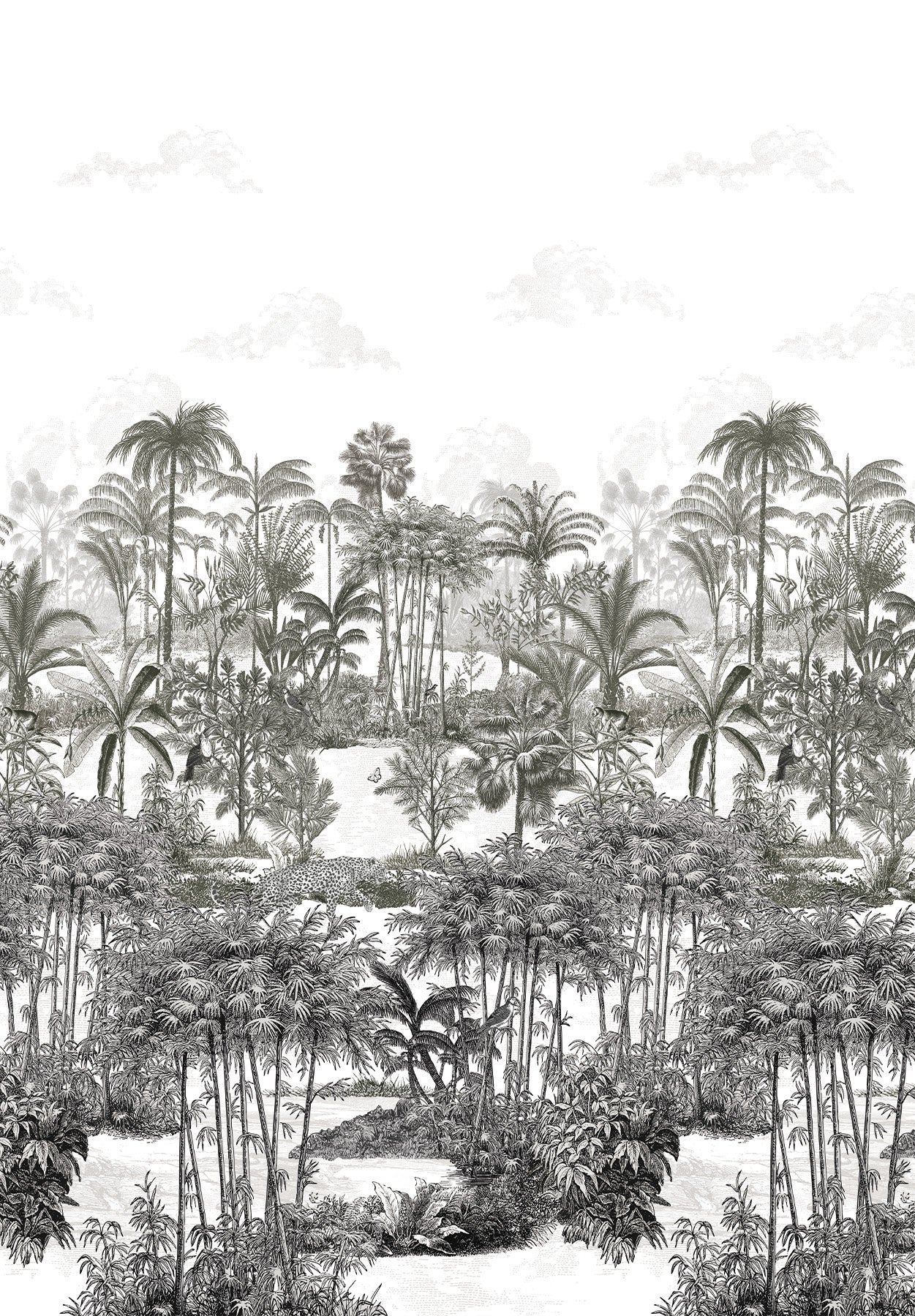 Papier peint panoramique Amazone tropical - Isidore Leroy