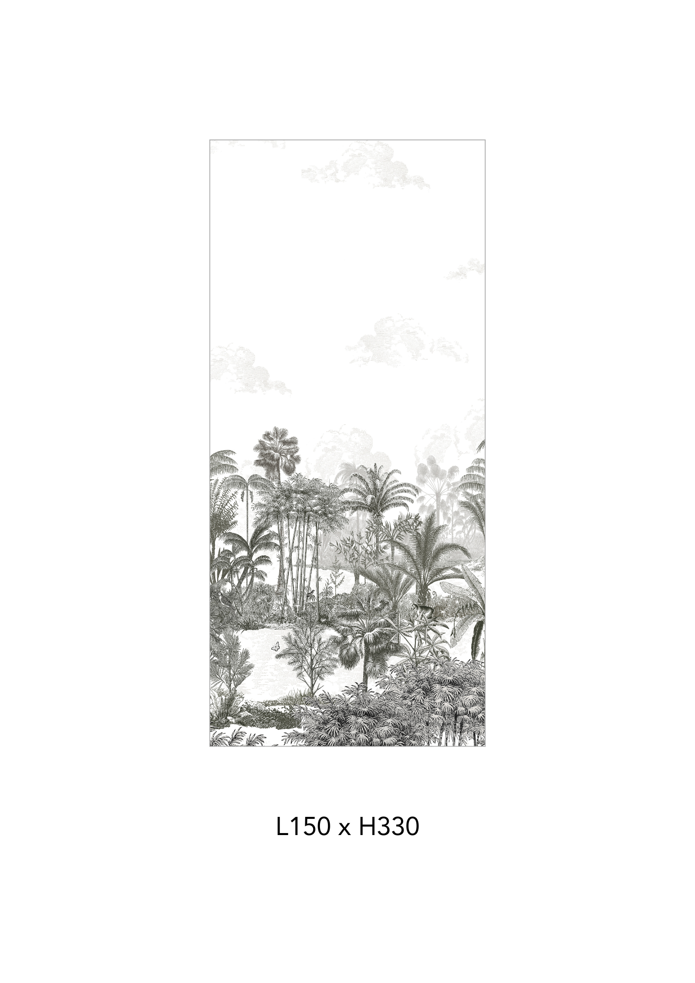 Outlet | Amazone - Gris - Intissé
