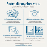Votre décor, chez vous — simulation photo en 4 étapes