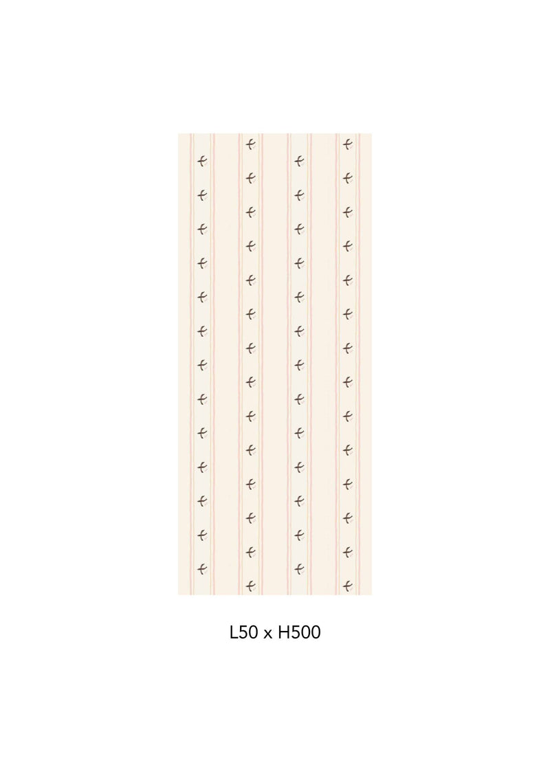 Outlet | Rayure Envolée - Pêche - HPC