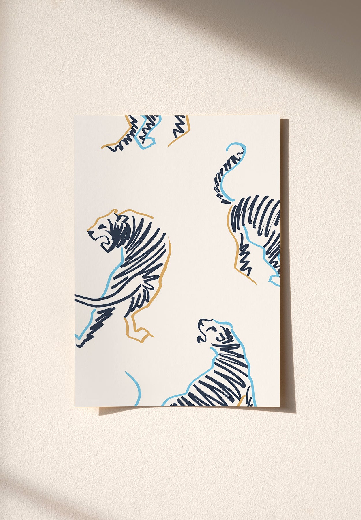 Mini Tigres Muster